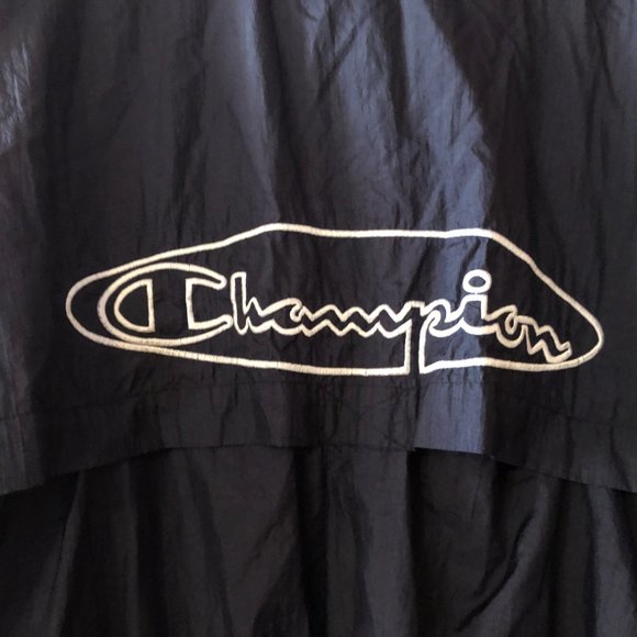 Champion Blue Red 1996 Atlanta Olympics USA Athletic Zip Windbreaker Jacket L - Picture 10 of 14